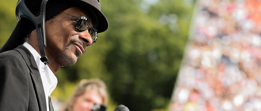 Snoop Dogg begeisterte die Fans mit seinen Auftritten in Paris. 