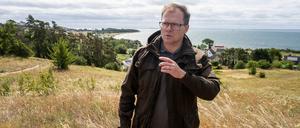 Carsten Schneider (SPD), Bundesminister für Umwelt, Klimaschutz und Naturschutz, bei einem Besuch der Insel Rügen Anfang September.