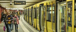 Auf U-Bahnline 2 wird neue Technik installiert