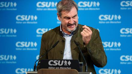 CSU-Chef Markus Söder.