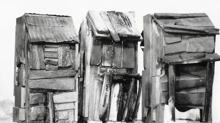Beverly Buchanan, Three Families (A Memorial Piece with Scars).