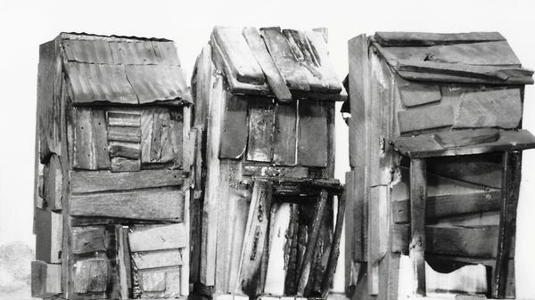 Beverly Buchanan, Three Families (A Memorial Piece with Scars).