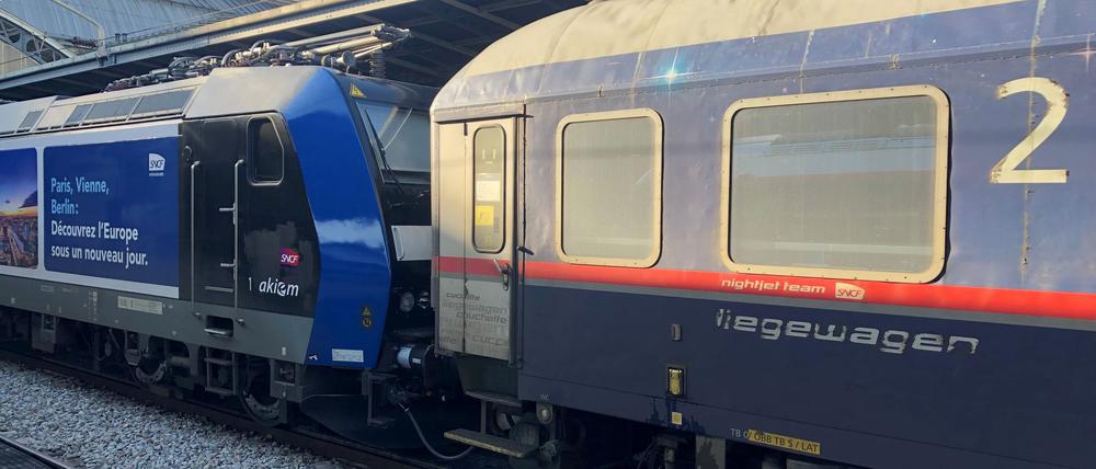 Paris dreht den Geldhahn für den Nachtzug nach Berlin zu (Archivbild).