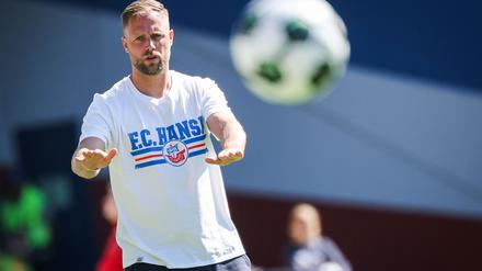 Hansa-Trainer Daniel Brinkmann.