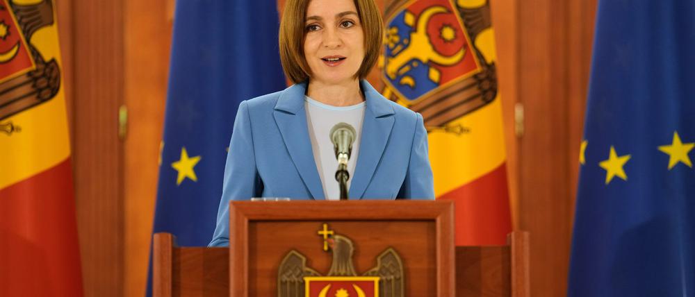 Die prowestliche Präsidentin Maia Sandu will mit einer Mehrheit prowestlicher Kräfte im Parlament den EU-Kurs des Landes fortsetzen.
