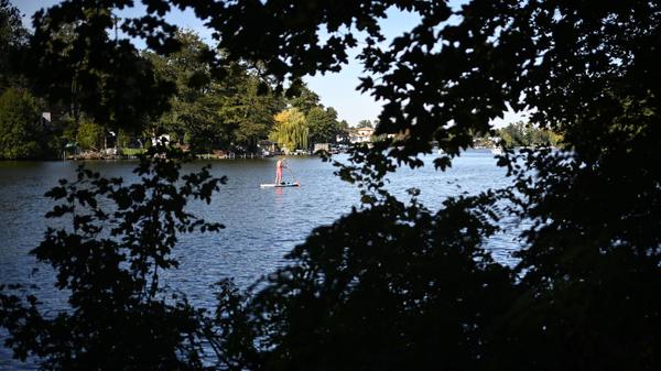 An manchen Tagen im September war in Berlin Badewetter. (Archivbild)