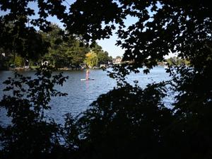 An manchen Tagen im September war in Berlin Badewetter. (Archivbild)
