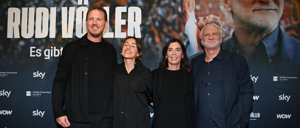 Julian Nagelsmann bei Völlers Filmpremiere.