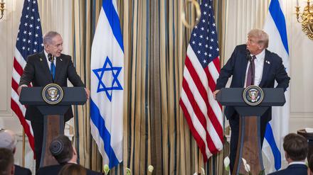 US-Präsident Donald Trump und Israels Ministerpräsident Benjamin Netanjahu trafen sich zum vierten Mal im Weißen Haus. 