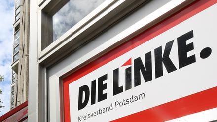 Kreisgeschäftsstelle Der Linken in der Potsdamer Zeppelinstraße