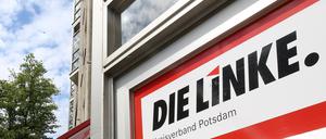 Kreisgeschäftsstelle Der Linken in der Potsdamer Zeppelinstraße