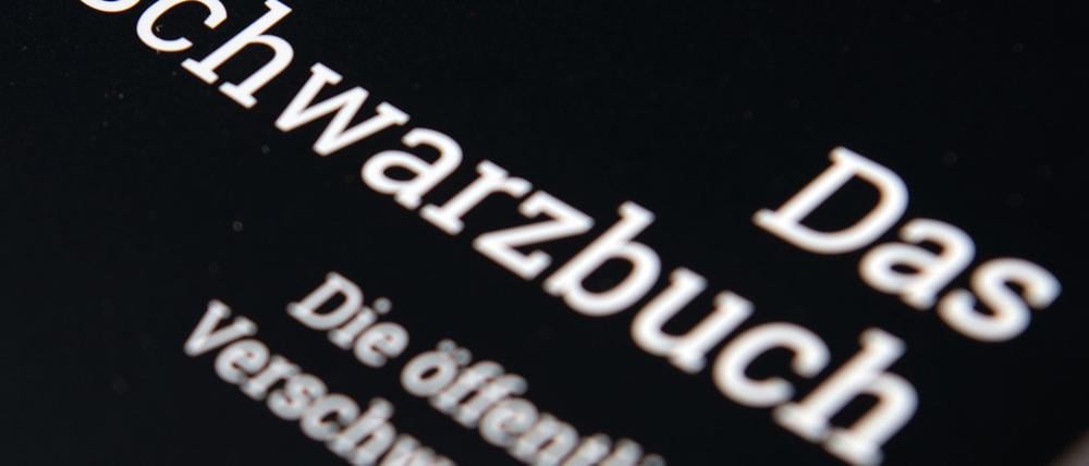 Der Bund der Steuerzahler sammelt in seinem Schwarzbuch Beispiele für die Verschwendung öffentlicher Gelder. (Symbolbild)