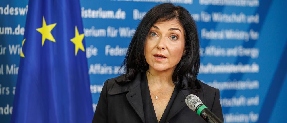 Die Bundesenergieministerin Katherina Reiche möchte Gaskraftwerke massiv ausbauen. 