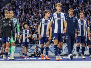 Herthas Heimgesicht: zerknirscht.