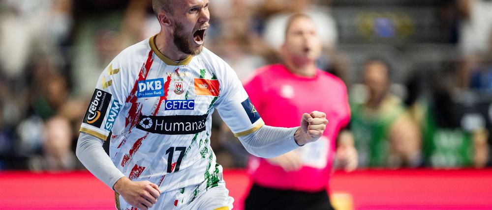Tim Hornke war bei der Halbfinalniederlage des SCM bester Torschütze