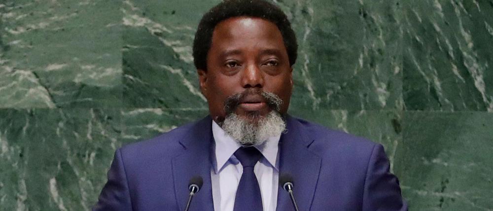 Ein Militärgericht im Kongo hat Ex-Präsidenten Joseph Kabila wegen Hochverrats und Kriegsverbrechen zum Tode verurteilt. (Archivbild)