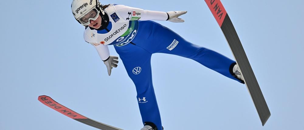 Springt bei der WM: Tina Erzar.