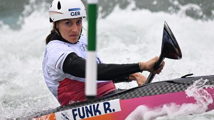 Ricarda Funk holte ihre erste Medaille bei der Kanuslalom-WM.