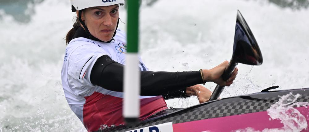 Ricarda Funk holte ihre erste Medaille bei der Kanuslalom-WM.