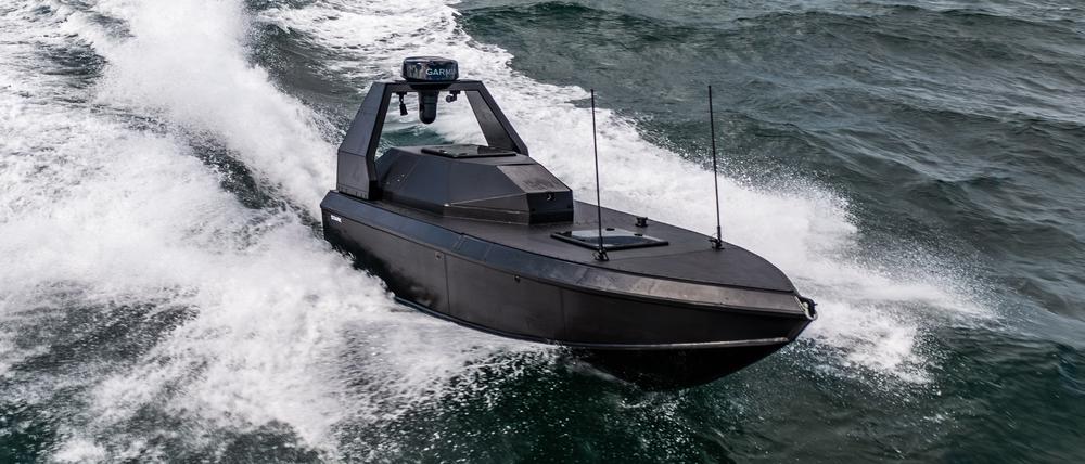 Vanta-6 ist ein unbemanntes Boot des deutschen Verteidigungs-Start-ups Stark