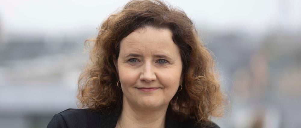 Die Potsdamer Schriftstellerin Julia Schoch wird von Bundespräsident Frank-Walter Steinmeier ausgezeichnet (Archivbild).