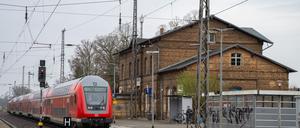 Der RE4 fällt zwischen Falkenberg und Oehna nach einer Zugentgleisung aus. (Symbolbild)