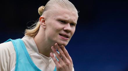 Erling Haaland denkt über seinen eigenen Tod nach. (Archivbild)