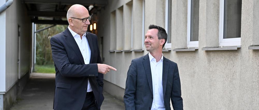Woidke und Fischer