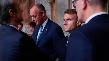 Sieht die Aufrüstung nicht als einziges wichtiges Gesprächsthema: Bundeskanzler Friedrich Merz.