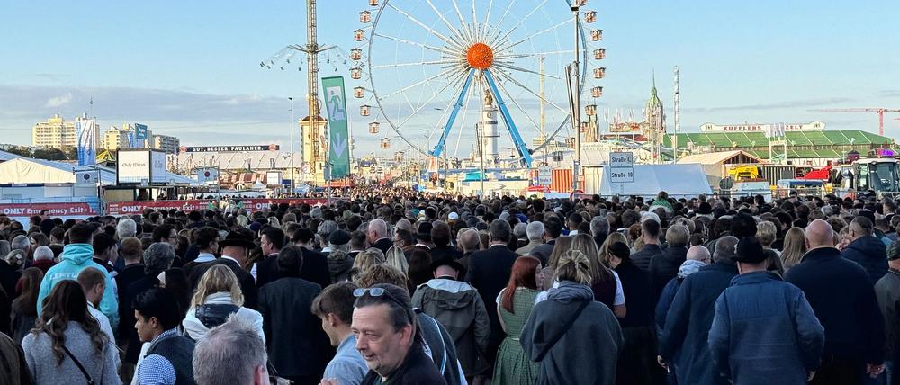 Die Wiesn war stundenlang gesperrt.