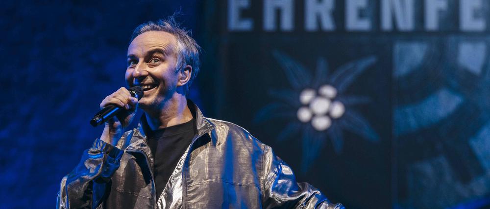 Jan Böhmermann bei einem eigenen Konzert Mitte Januar in Erfurt.