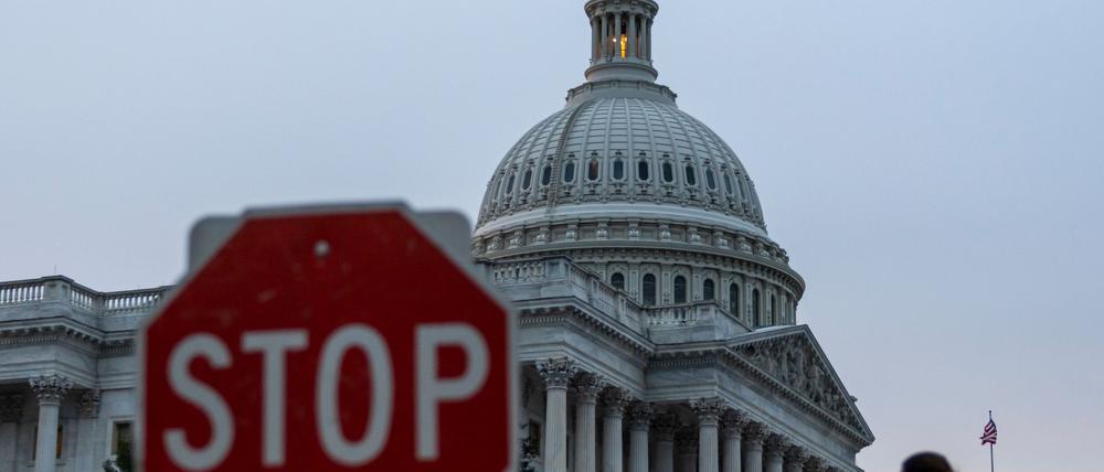 In den USA ist vorerst kein Ende des „Shutdowns“ in Sicht. 