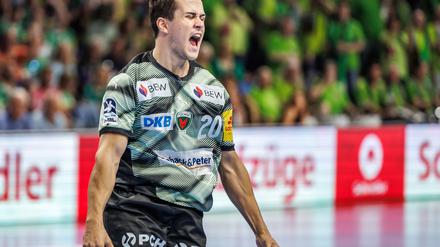 Tim Freihöfer erzielte sieben Treffer für die Füchse gegen Wetzlar.
