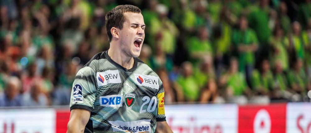 Tim Freihöfer erzielte sieben Treffer für die Füchse gegen Wetzlar.