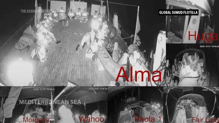 Israels Kriegsmarine hat die Gaza-Flottille gestoppt, bevor sie mit ihren Hilfsgütern den umkämpften Gazastreifen erreichen konnte. 