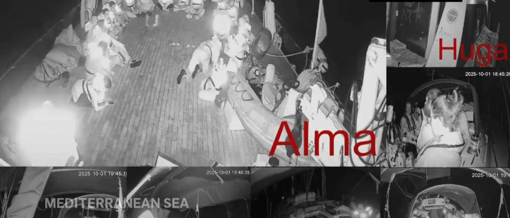 Israels Kriegsmarine hat die Gaza-Flottille gestoppt, bevor sie mit ihren Hilfsgütern den umkämpften Gazastreifen erreichen konnte. 