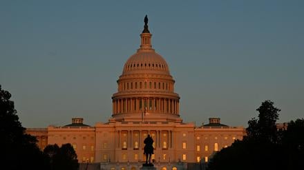 Das Kapitol in Washington.