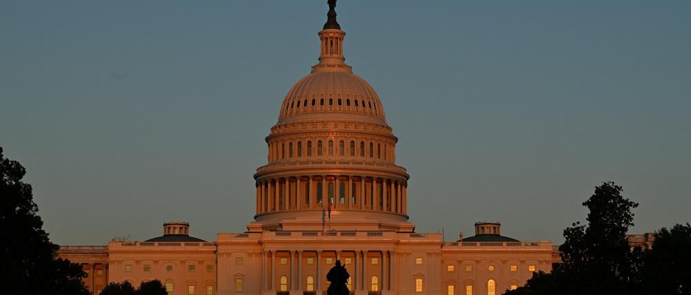 Das Kapitol in Washington.