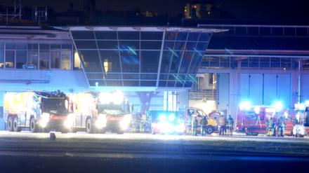 Für rund eine Stunde war der Flugbetrieb am Flughafen Stuttgart komplett unterbrochen. 