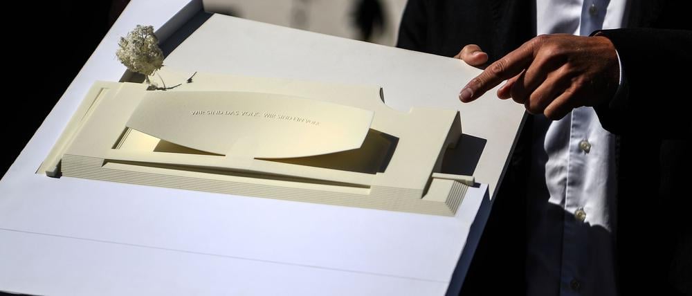 Der Spatenstich für das Einheitsdenkmal in Berlin war 2020. (Archivbild)