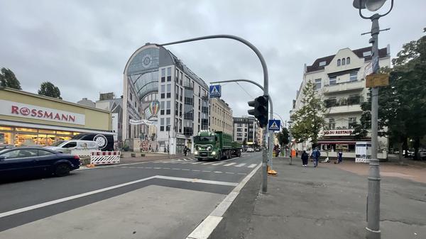 Der Metzer Platz im Herbst 2025.  