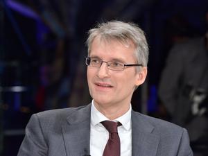 Elmar Theveßen, aufgenommen am 12.01.2017 während der ZDF-Talksendung «Maybrit Illner» im ZDF-Hauptstadtstudio im Berliner Zollernhof Unter den Linden.