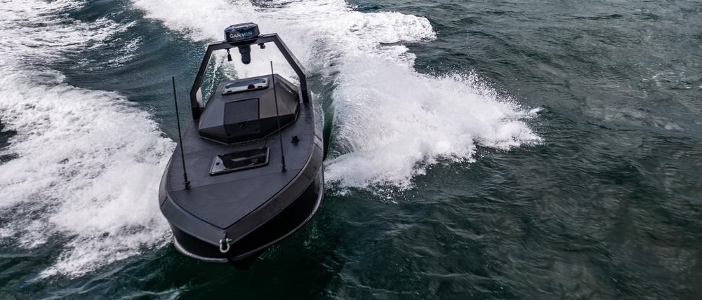 Vanta-6 ist ein unbemanntes Boot des deutschen Verteidigungs-Start-ups Stark.
Foto: Stark