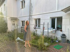 Die Wohnung in einem heruntergekommenen Haus in Köpenick ist die einzige, die unsere Autorin Yulia Valova finden konnte.