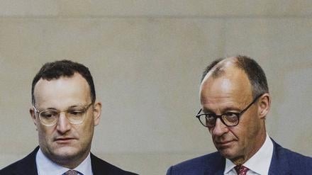 Sphan und Merz wollen die Rentenblockade brechen. 