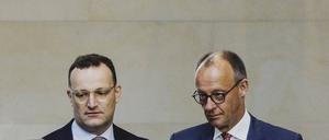 Jens Spahn und Friedrich Merz