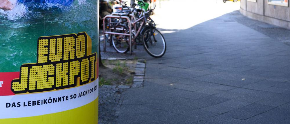 Der Gewinner des Eurojackpots in Berlin wird noch gesucht. (Archivfoto)