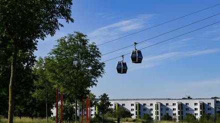 Für die Seilbahn in Marzahn gelten auch künftig keine BVG-Fahrkarten. (Archivbild)