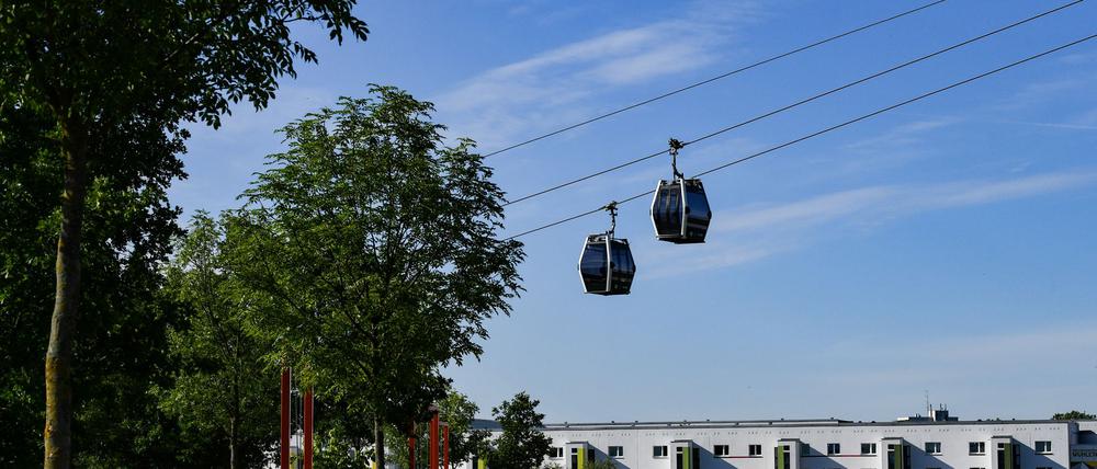 Für die Seilbahn in Marzahn gelten auch künftig keine BVG-Fahrkarten. (Archivbild)