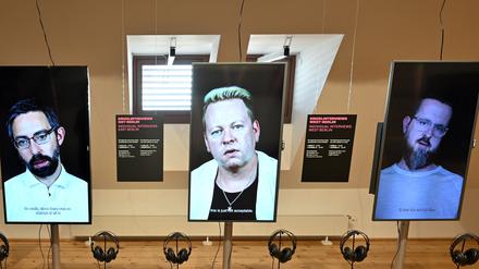 „Generation 1975 - Mit 14 ins neue Deutschland“ heißt die Videoinstallation im Brandenburg Museum.
